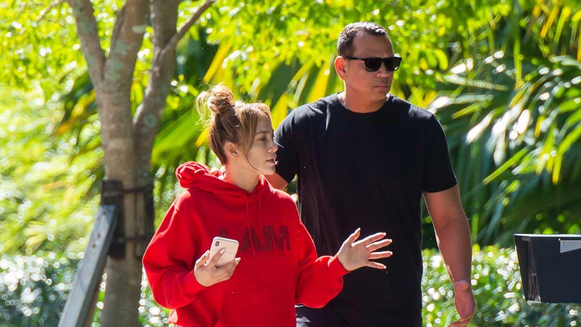 Los 20 minutos de entrenamiento en familia de Jennifer Lopez y Alex Rodriguez
