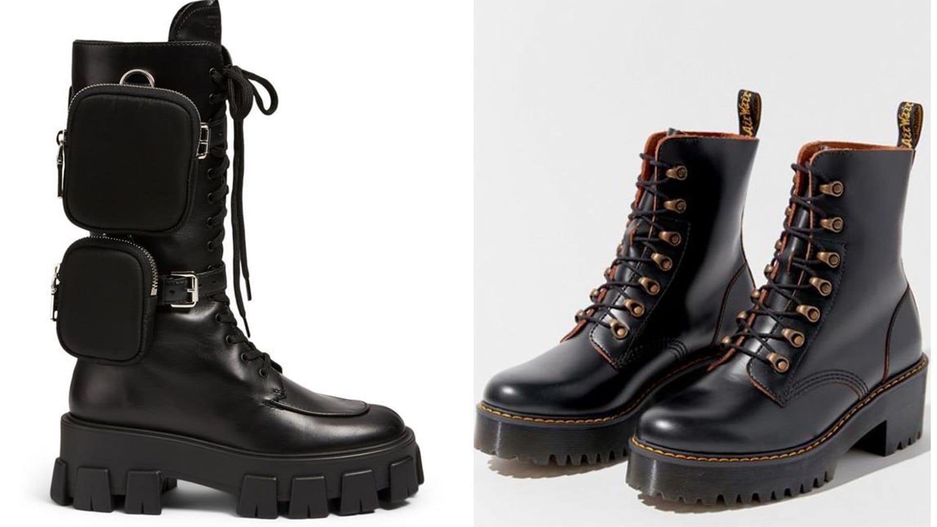 11 ‘combat boots’ ideales para aderezar tus looks de invierno