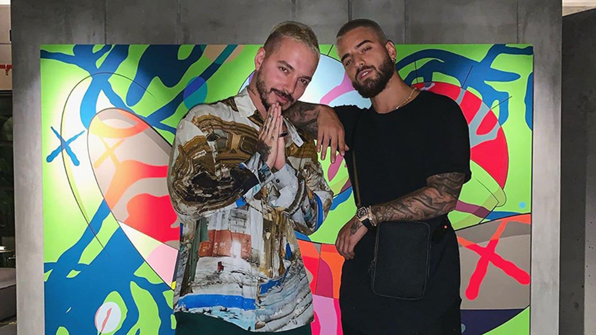 La reacción de J Balvin cuando un fan le confunde con Maluma