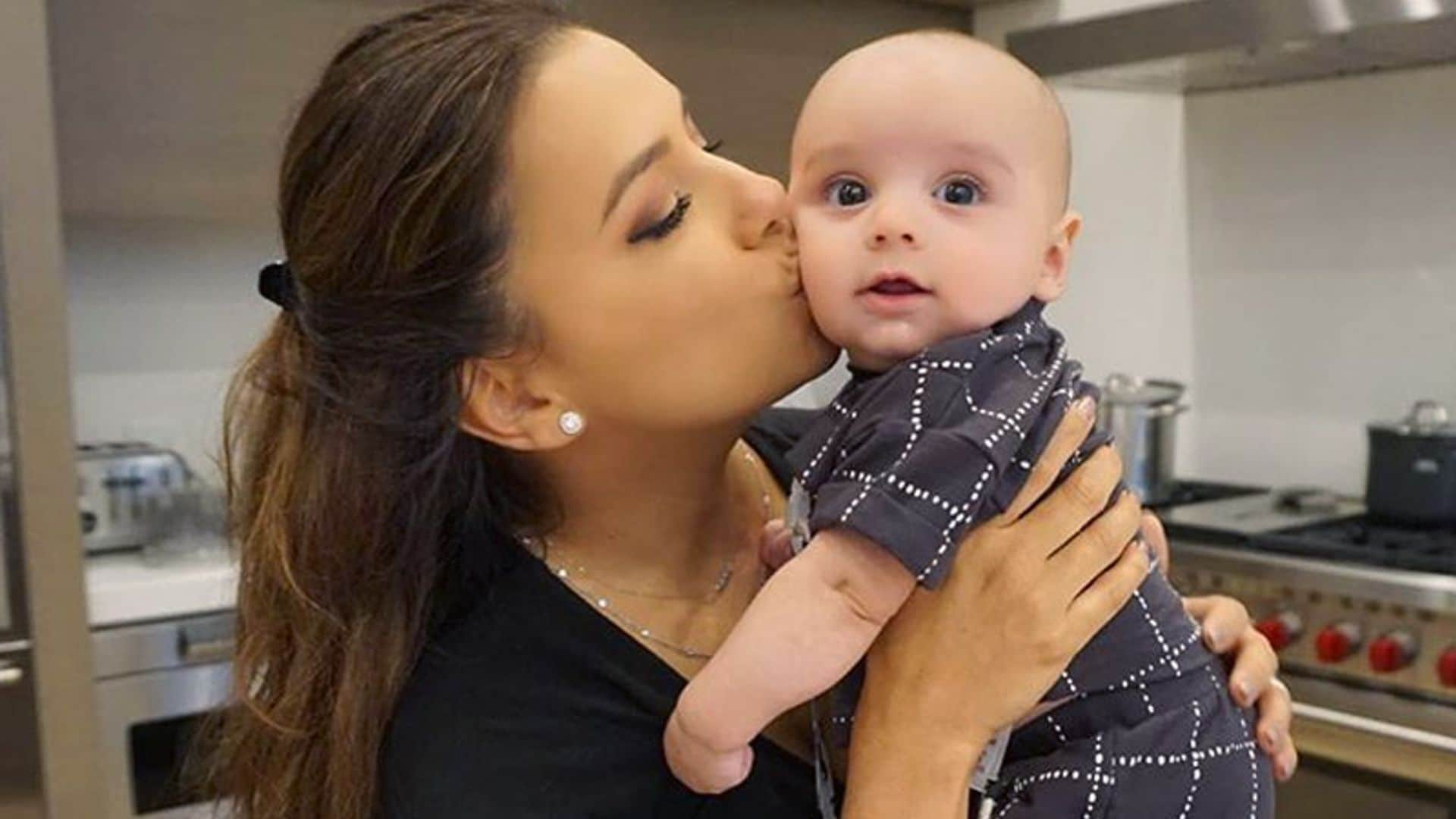 ¡Para comérselo! La foto del hijo de Eva Longoria que te va a sacar una sonrisa