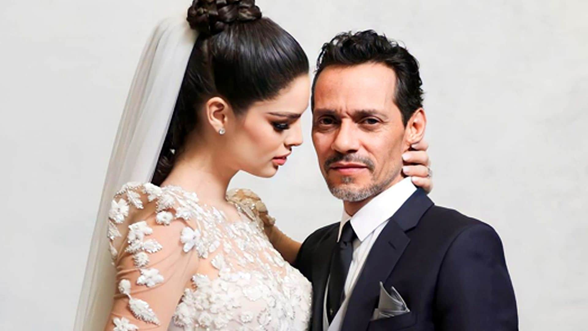 Las lágrimas del novio, el brindis de Beckham y la fiesta: Marc Anthony y Nadia Ferreira comparten lo más destacado de su boda