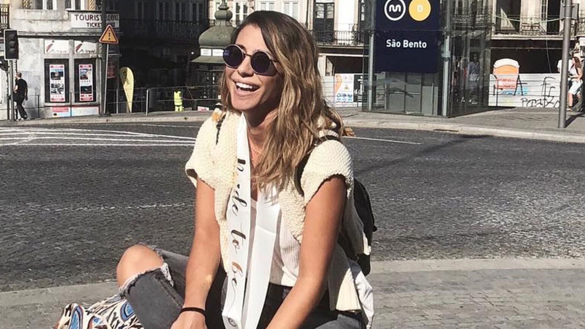 Elena Tablada disfruta de su despedida de soltera fuera de España