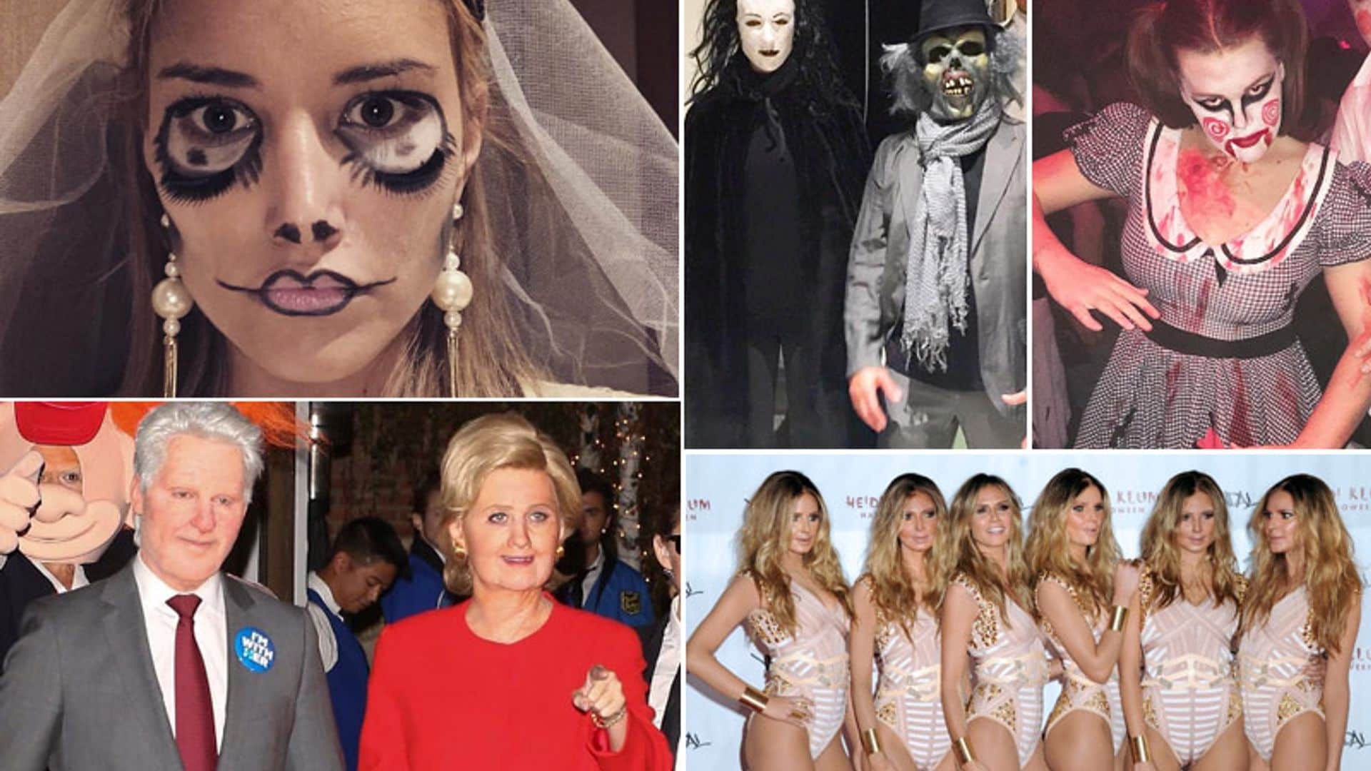 FOTOGALERÍA: ¡Esto es Halloween! ¿Reconoces a las 'celebrities' que se esconden tras estos disfraces?