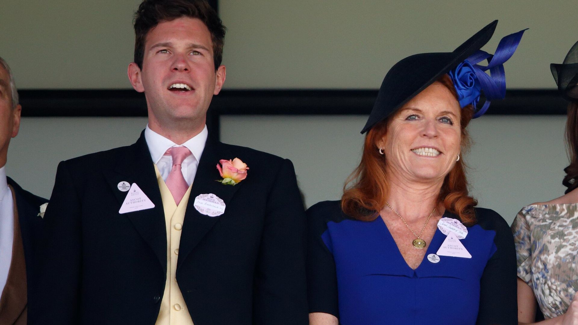 sarah ferguson comes to son in law jack brooksbank s defense after boat photos