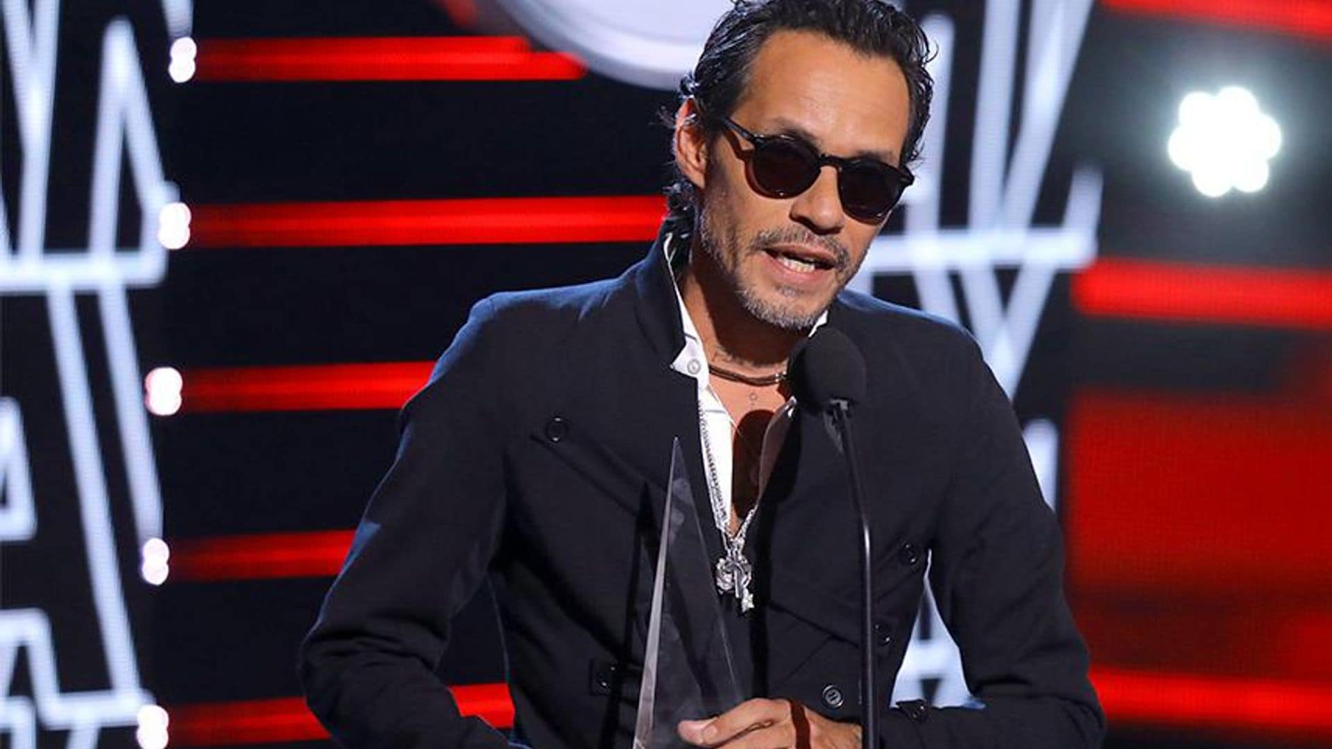 Latin American Music Awards: El emotivo discurso de Marc Anthony a sus hijos y a José José