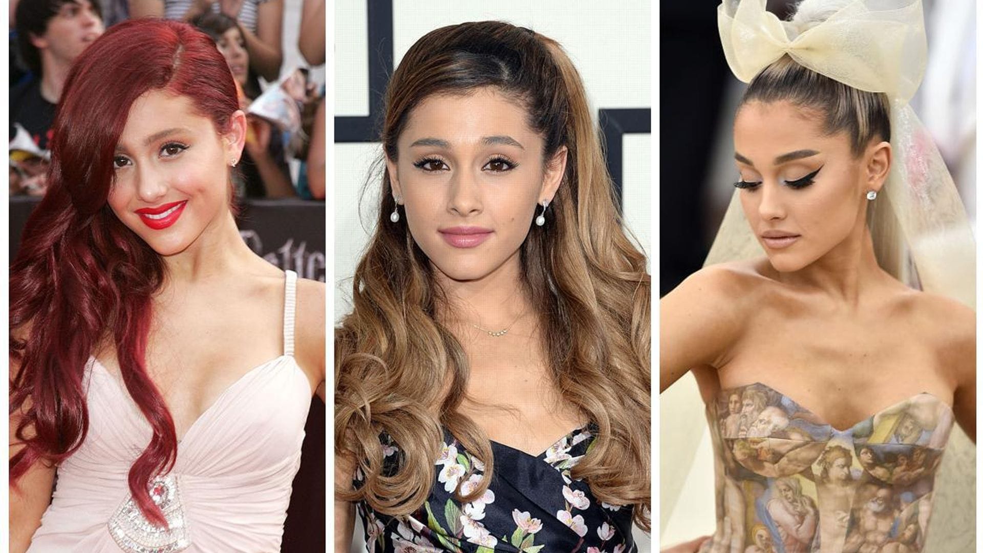 ¡Cuánto ha cambiado! La evolución de los ‘beauty looks’ de Ariana Grande