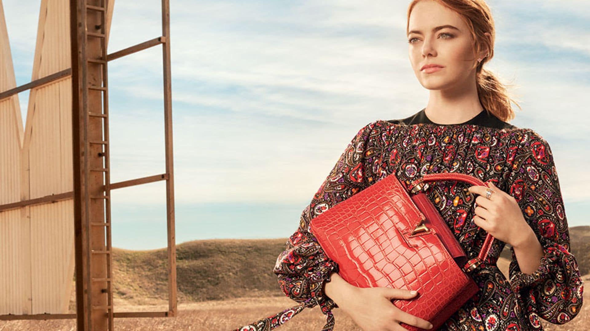 El último éxito de Emma Stone: protagonizar la nueva campaña de Louis Vuitton