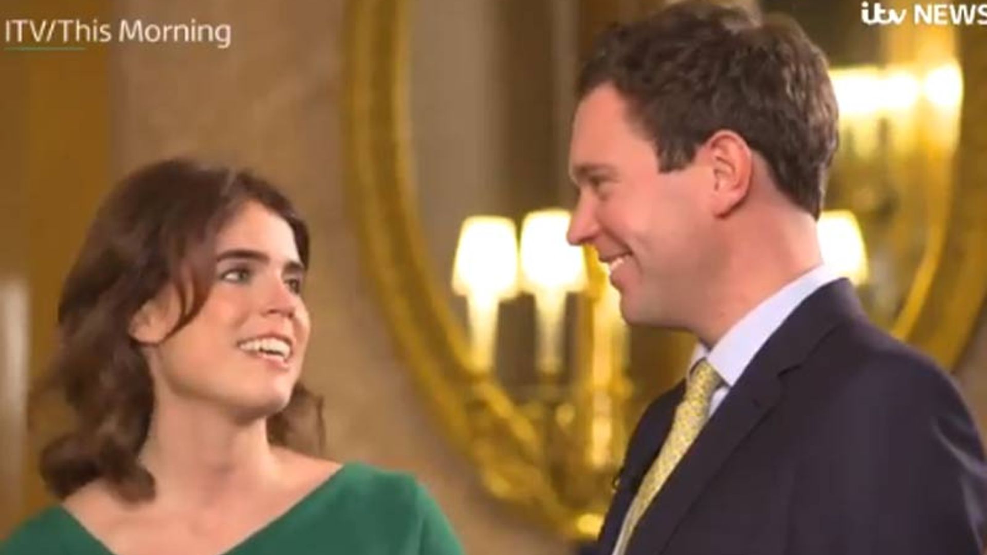 Las palabras de Eugenia de York y Jack Brooksbank antes de su gran día: 'Fue amor a primera vista'