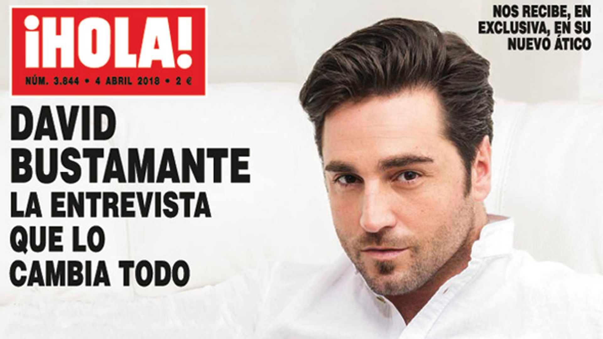 Mañana EXCLUSIVA en ¡HOLA!: la entrevista de David Bustamante que lo cambia todo