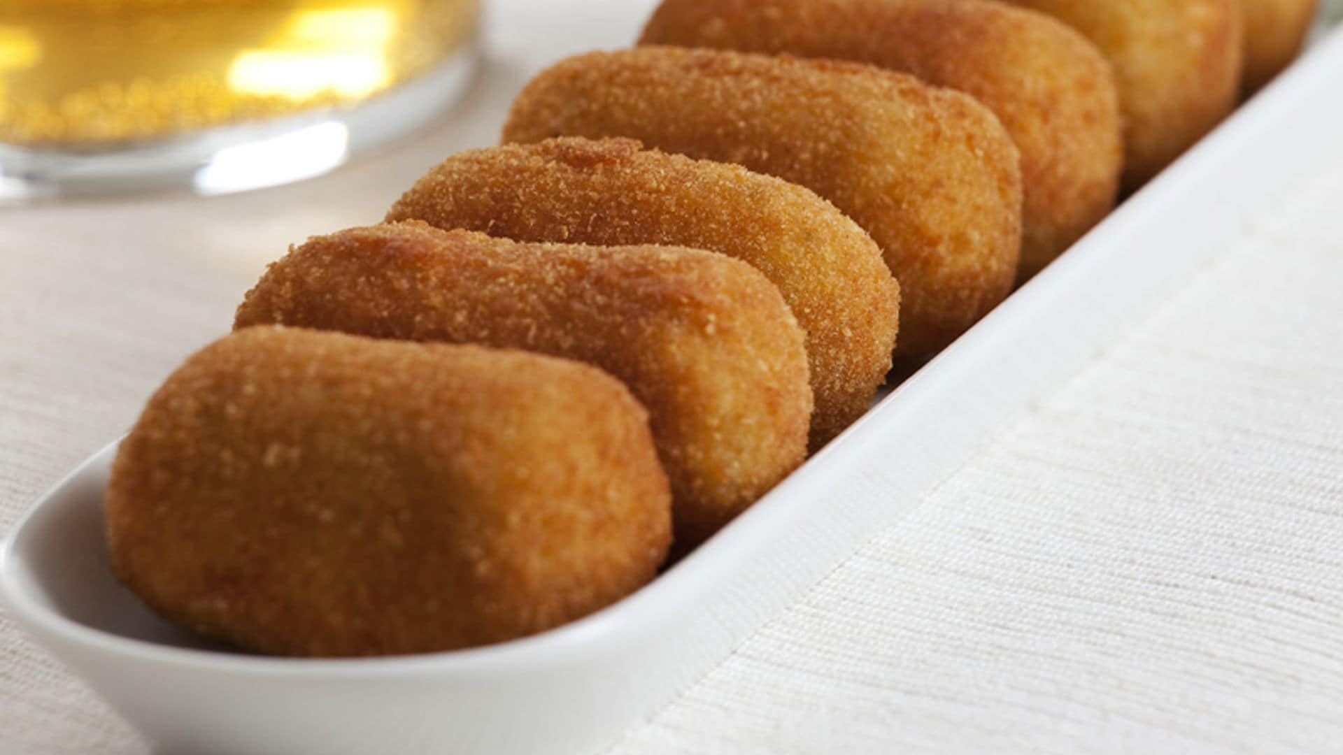 Croquetas de pescado con hierbabuena