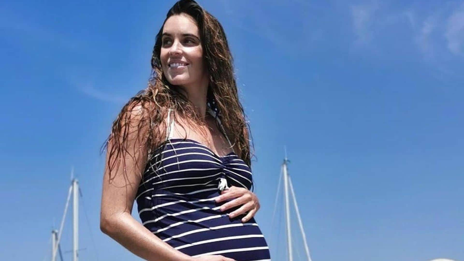 Ona Carbonell afronta la recta final de su embarazo entre el mar y los fogones