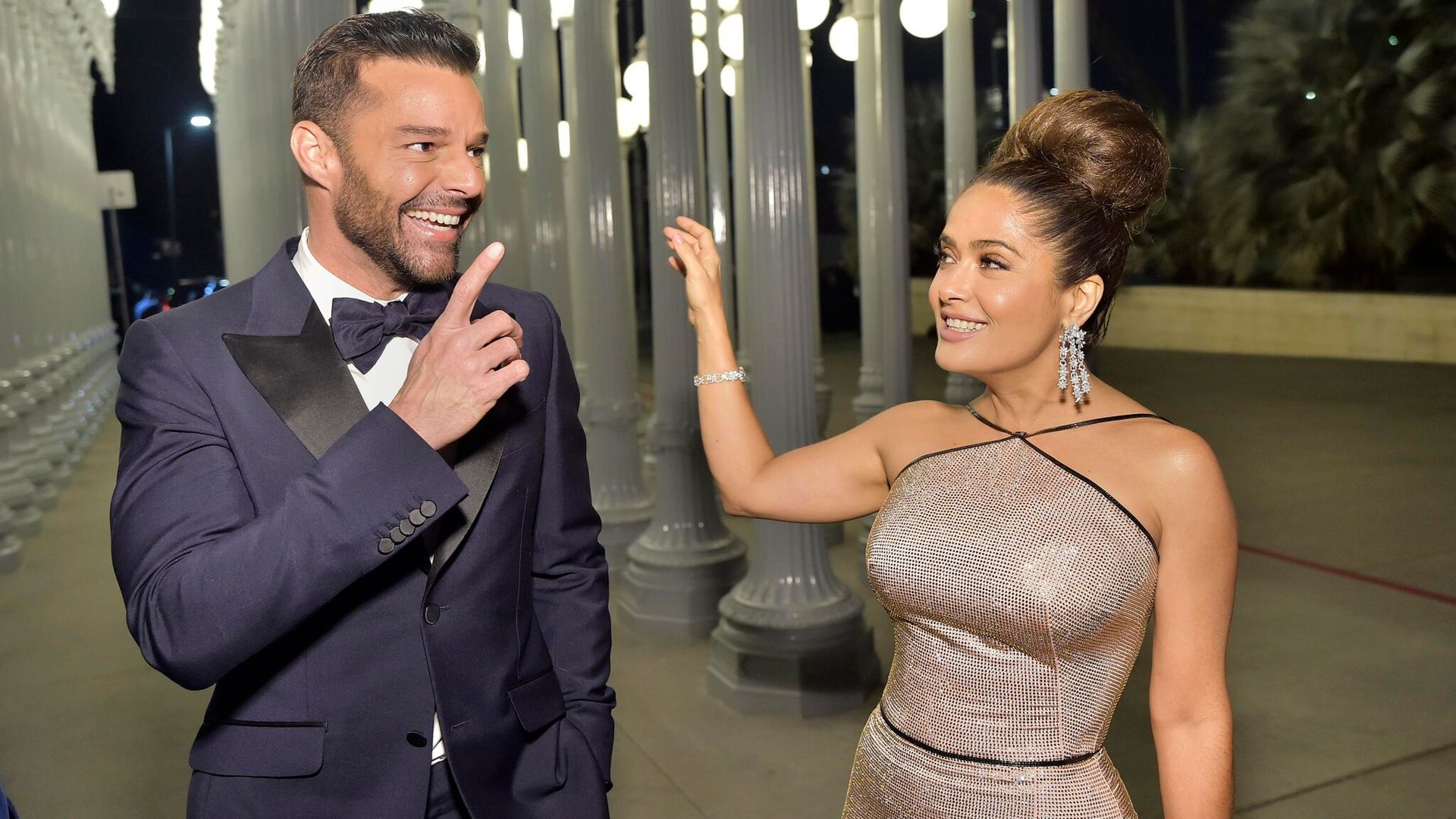 Mira todas las fotografías de Salma Hayek y otras celebridades en la LACMA Art+Film Gala