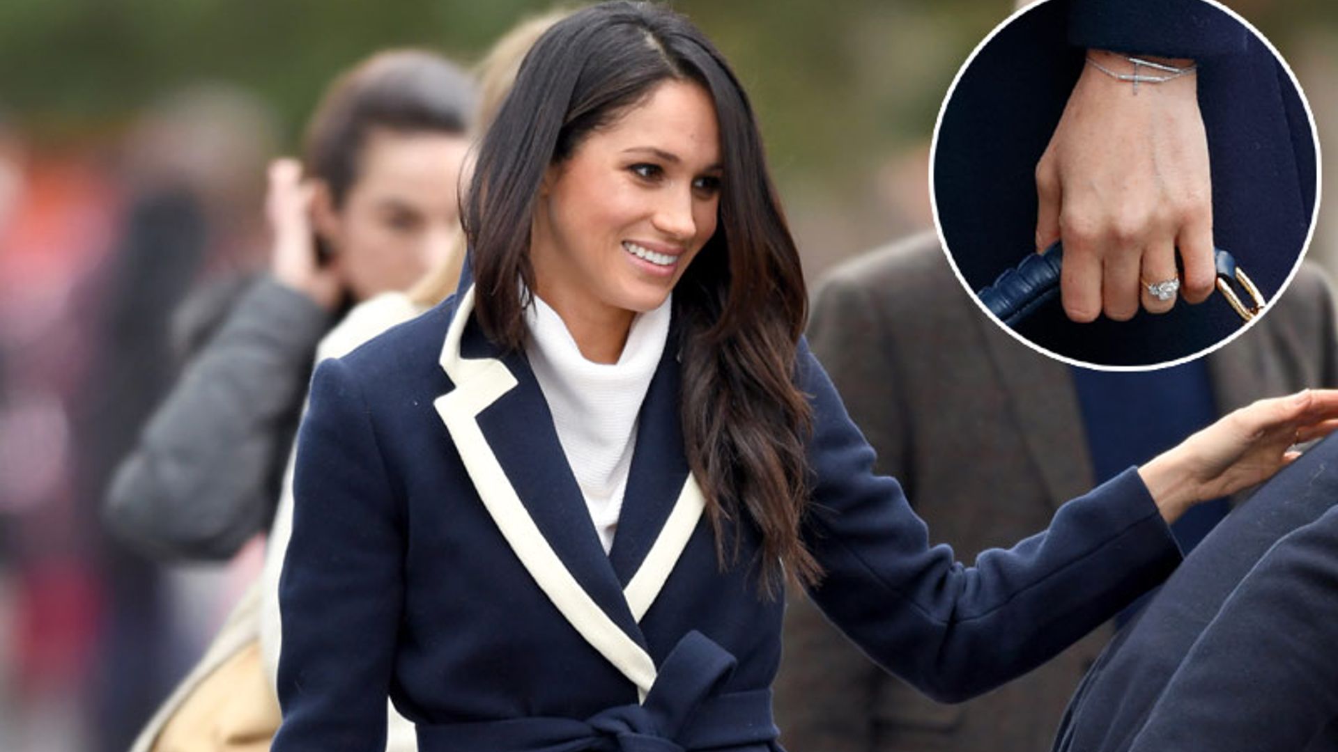 El brazalete más especial de Meghan Markle en una de sus últimas apariciones