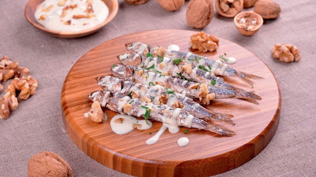 sardinas nueces