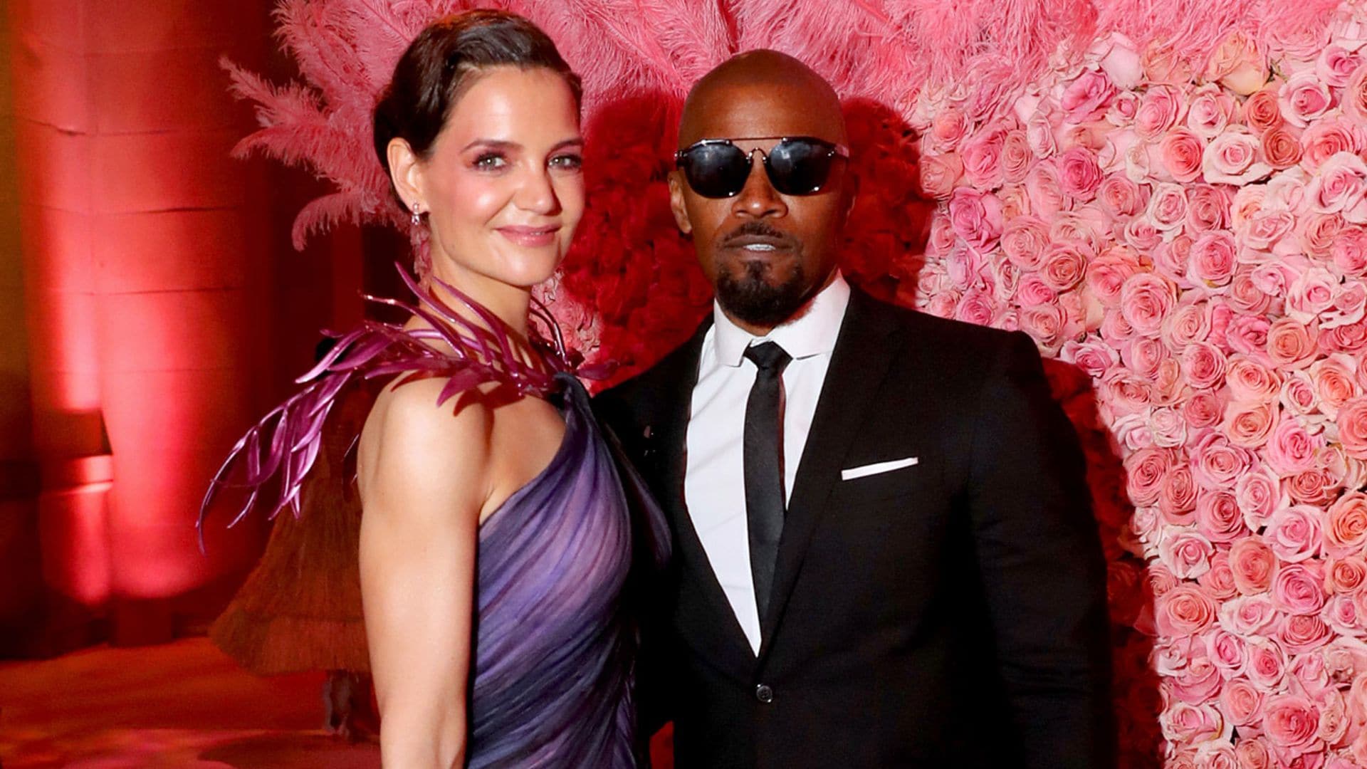 ¡Por fin! Katie Holmes y Jamie Foxx posan juntos por primera vez