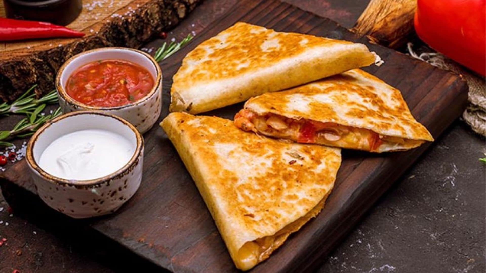 Quesadillas de chorizo