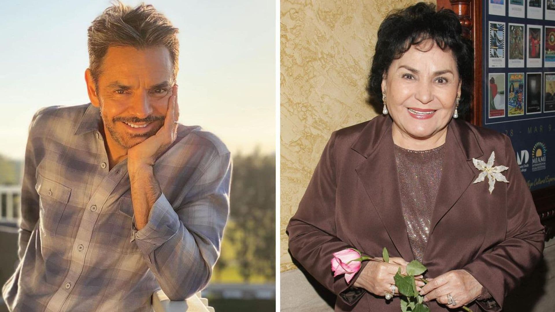 Eugenio Derbez, al pendiente de la salud de Carmen Salinas, ofrece su ayuda a la familia