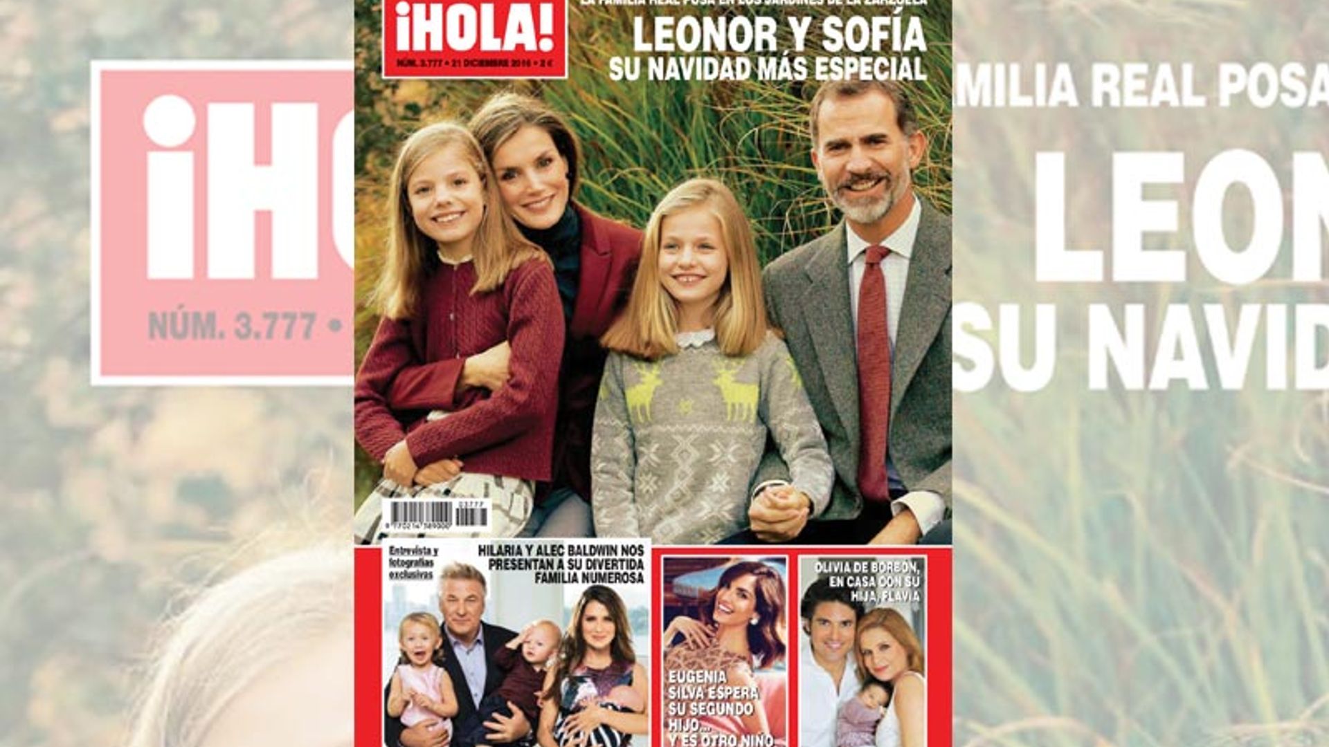 En ¡HOLA!, la Navidad más especial de Leonor y Sofía