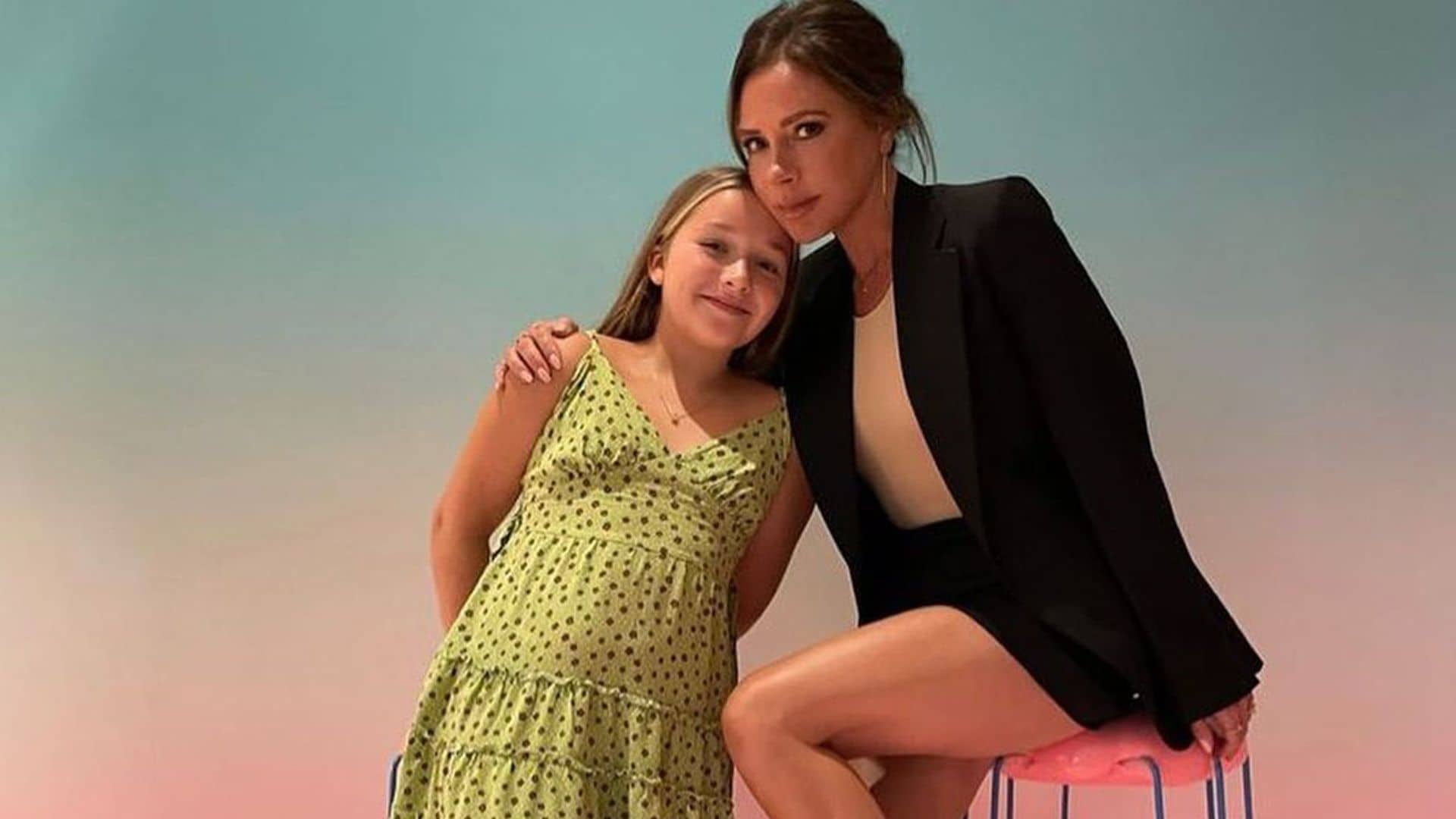 La respuesta de Victoria Beckham cuando su hija Harper se viste con su ropa