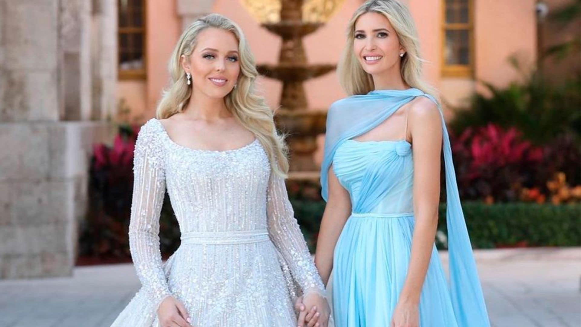 De corte princesa y con pedrería: así es el vestido de novia de Tiffany Trump