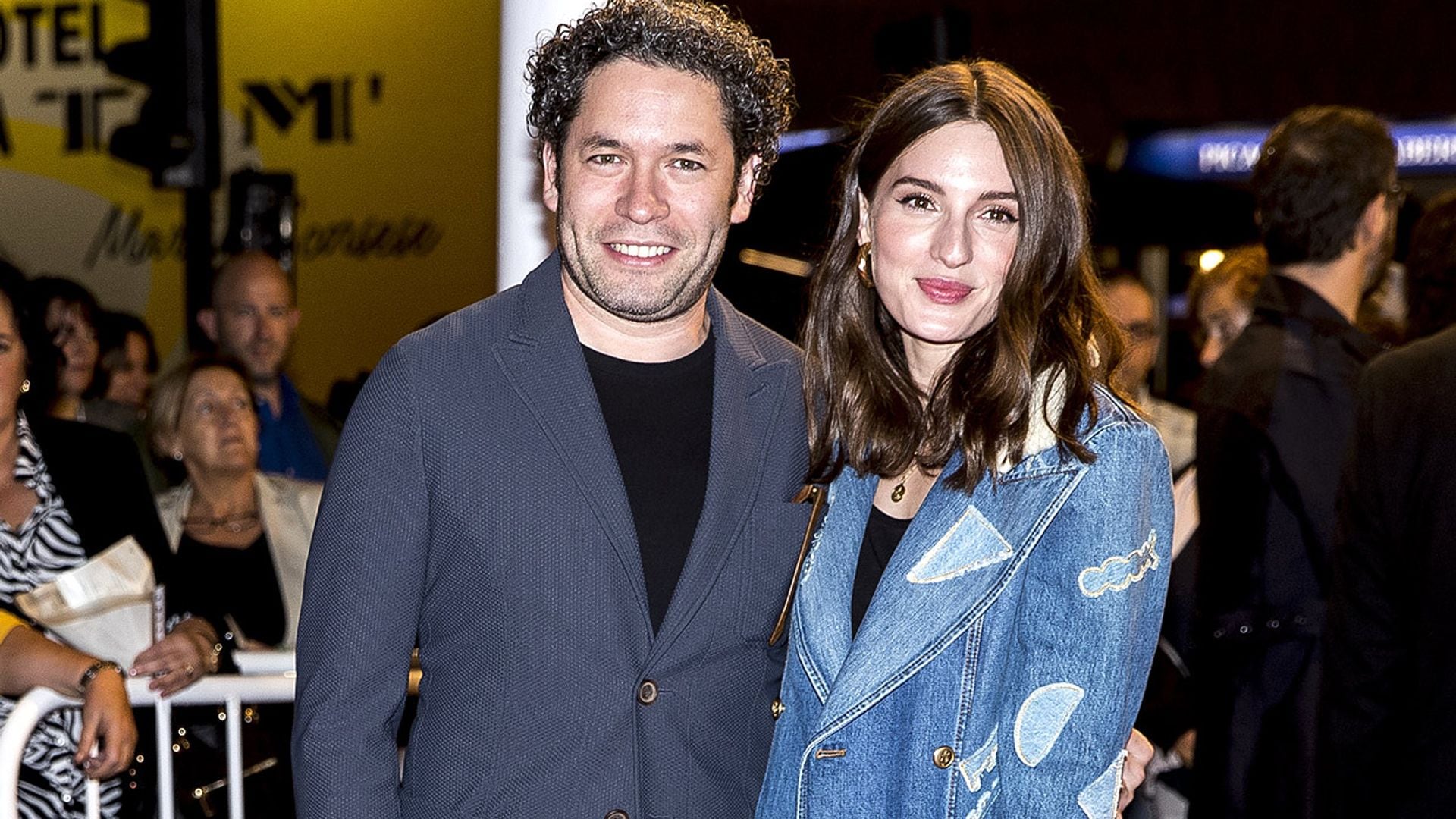 María Valverde y Gustavo Dudamel, inseparables en el Festival de Cine de San Sebastián