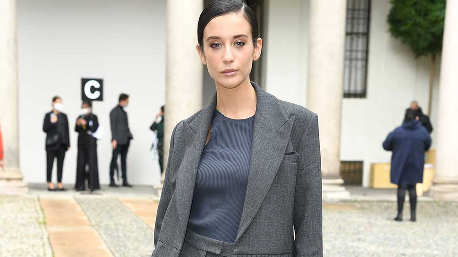 La maratón de estilo de María Pedraza en Milán: el nuevo 'effortless' con 4 looks que no pasan de moda