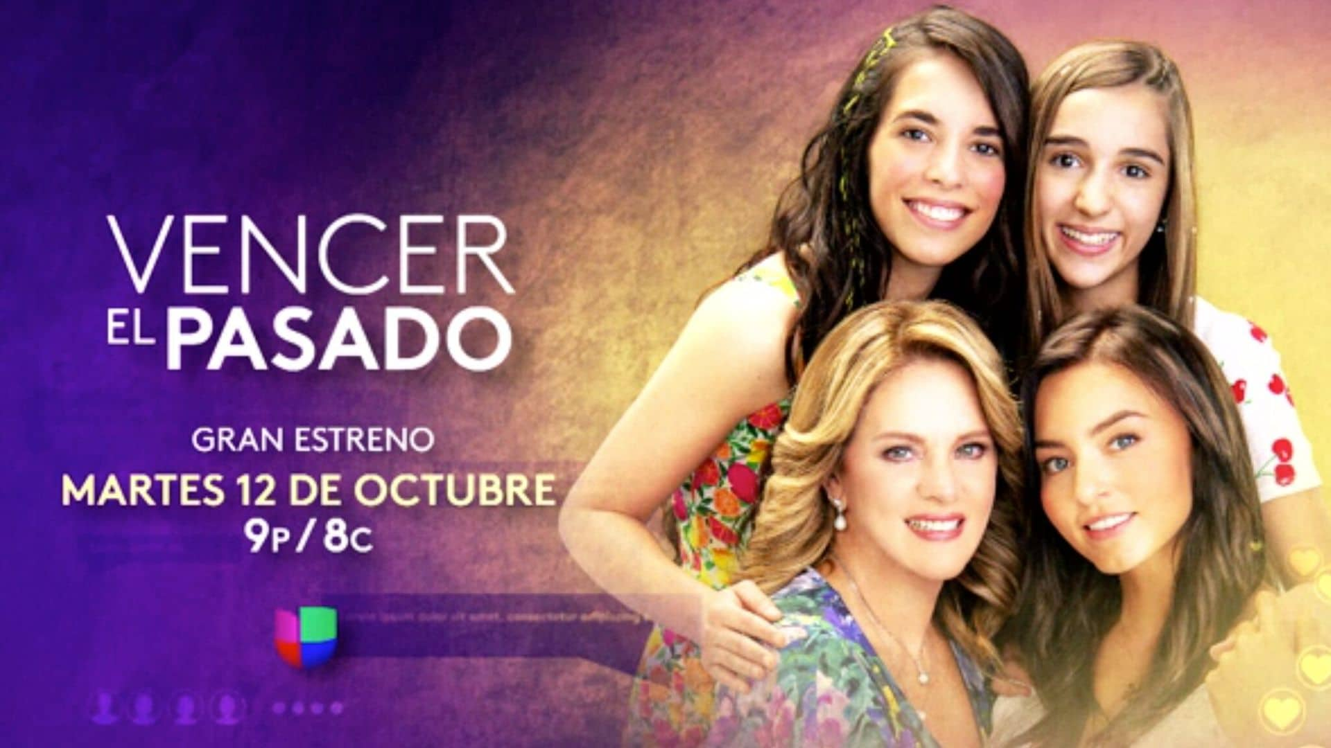 Univision estrenará ‘Vencer el pasado’ el próximo 12 de octubre