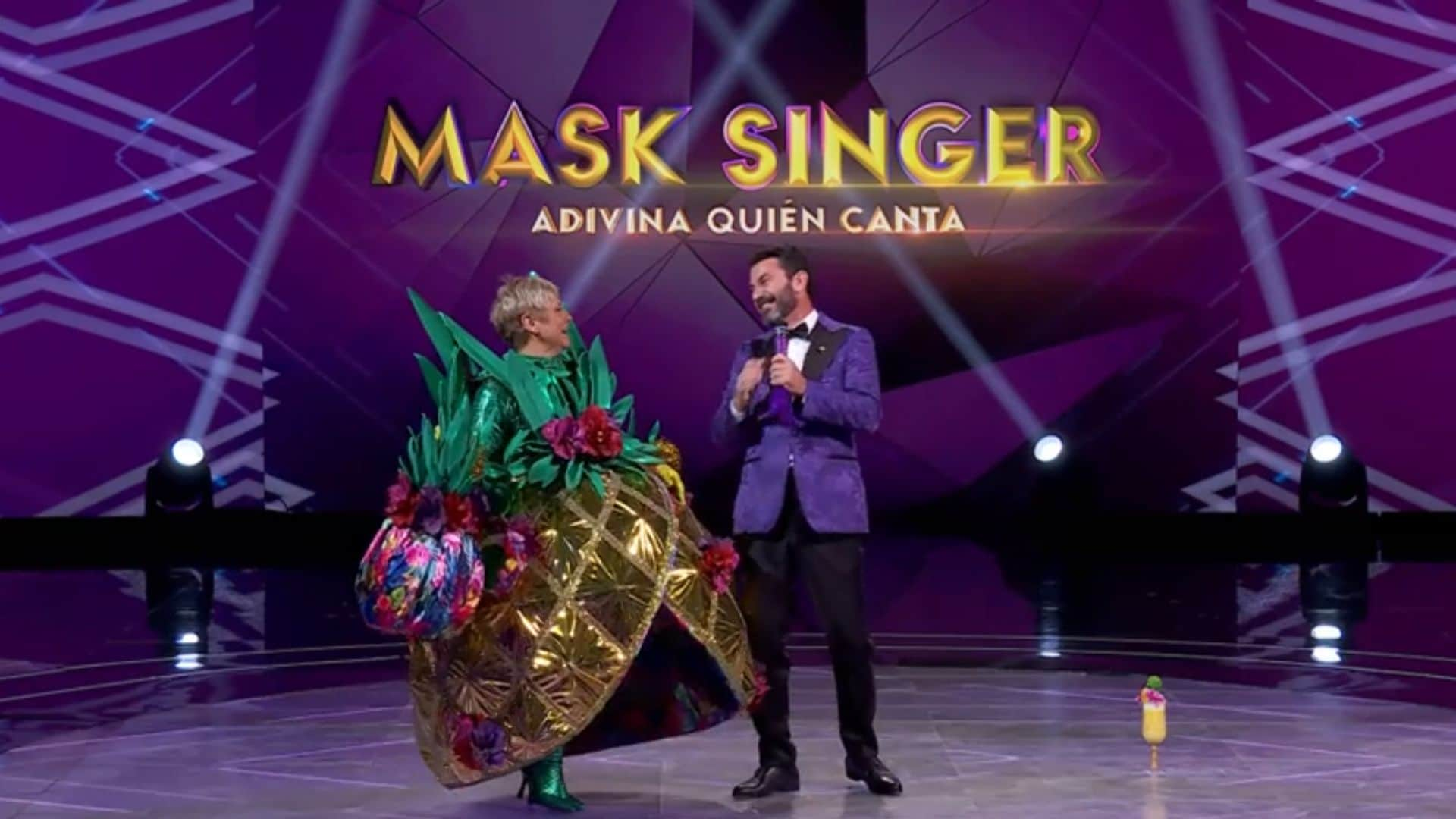 Gloria Serra y Arturo Valls en Mask Singer