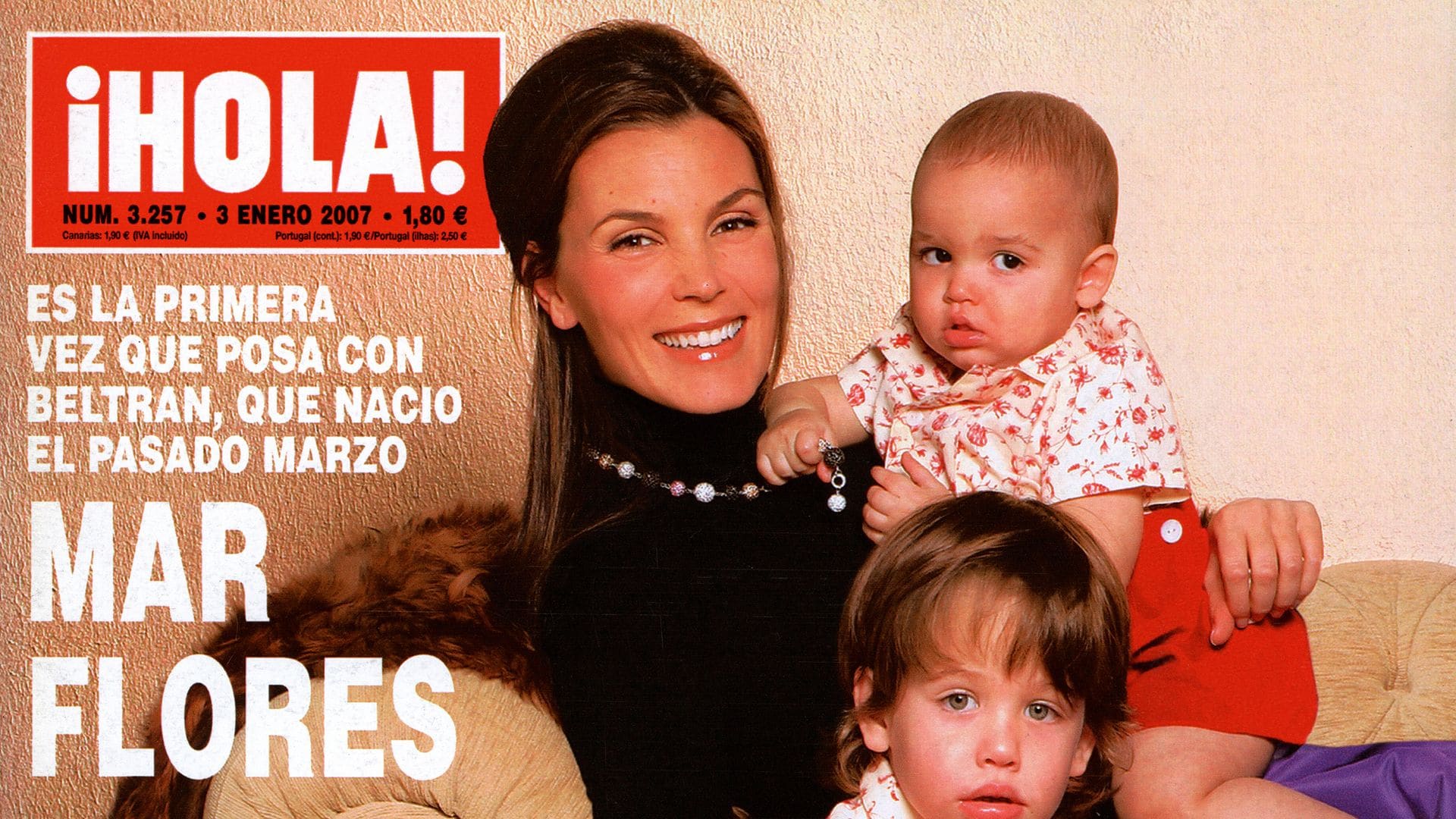 Mar Flores en la portada de ¡HOLA!