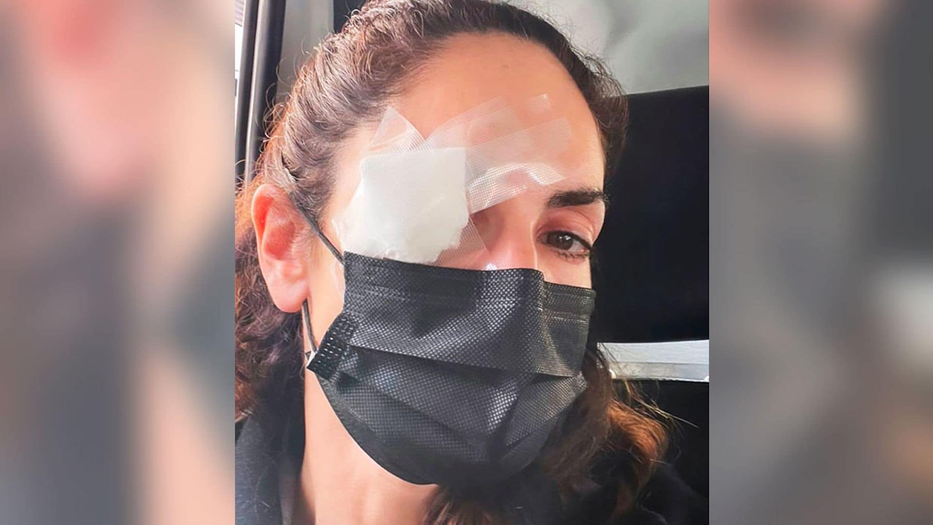 Eugenia Silva, operada de un ojo por 'pequeñas averías'