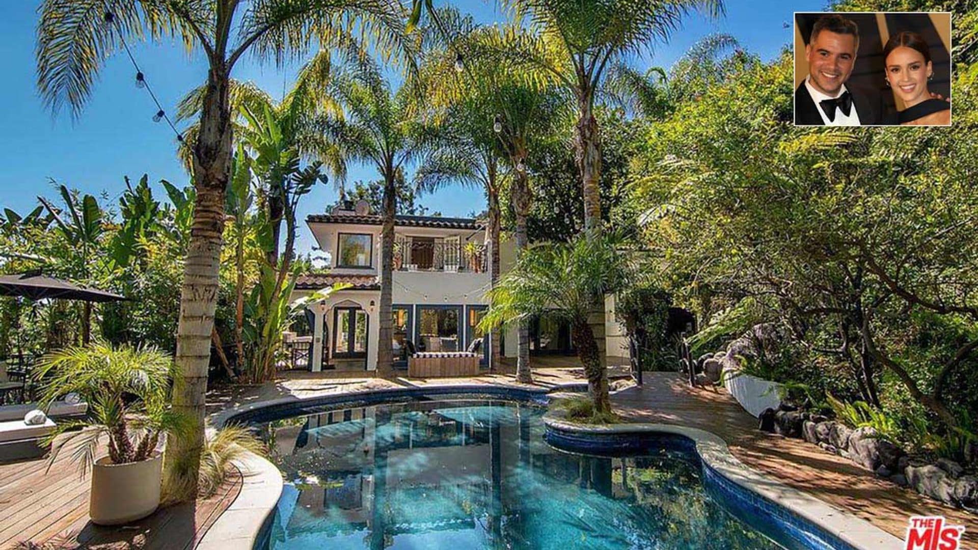 Así es la casa de estilo español que Jessica Alba vende en Beverly Hills