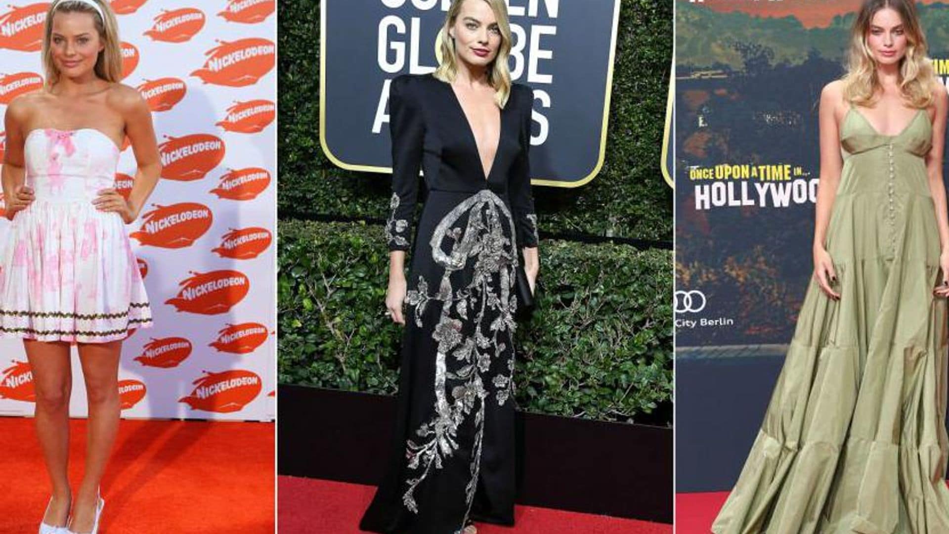 Margot Robbie, una belleza clásica que destaca en las ‘red carpets’ por sus contrastes