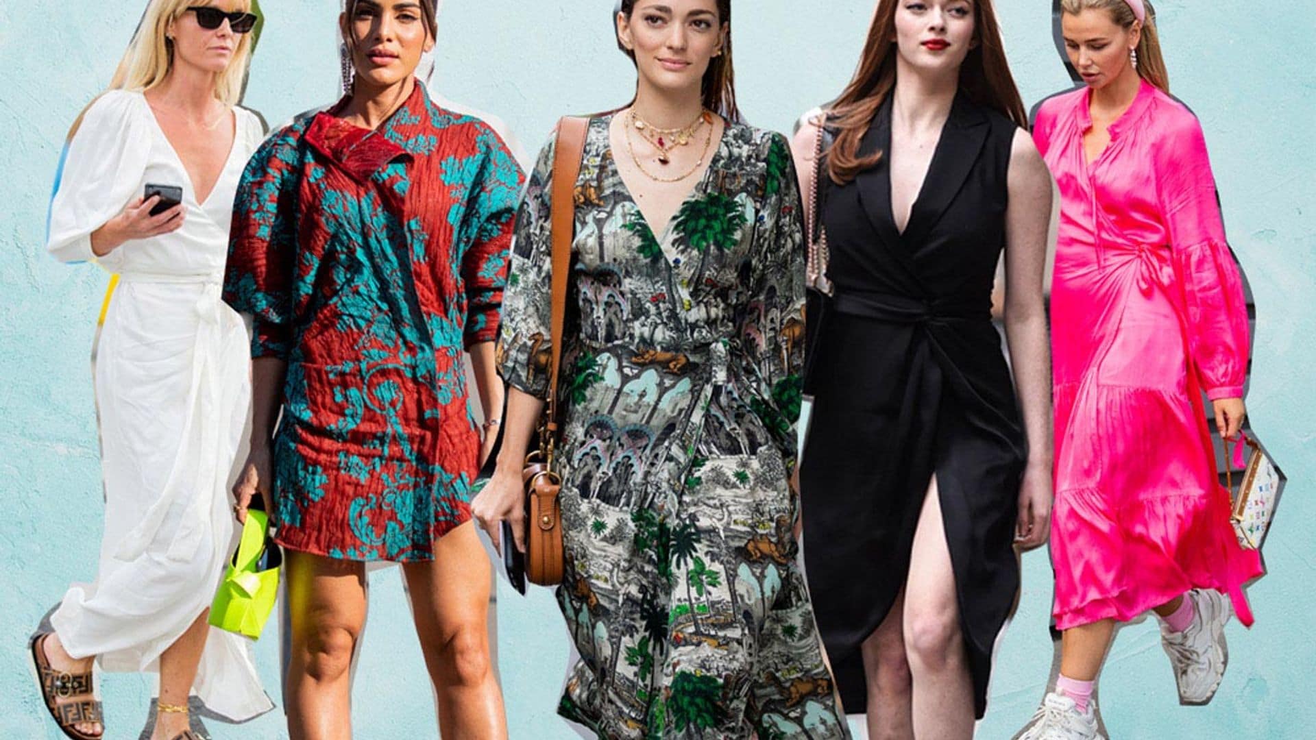 Vestidos 'wrap', la tendencia de primavera que hace cuerpazo a todas