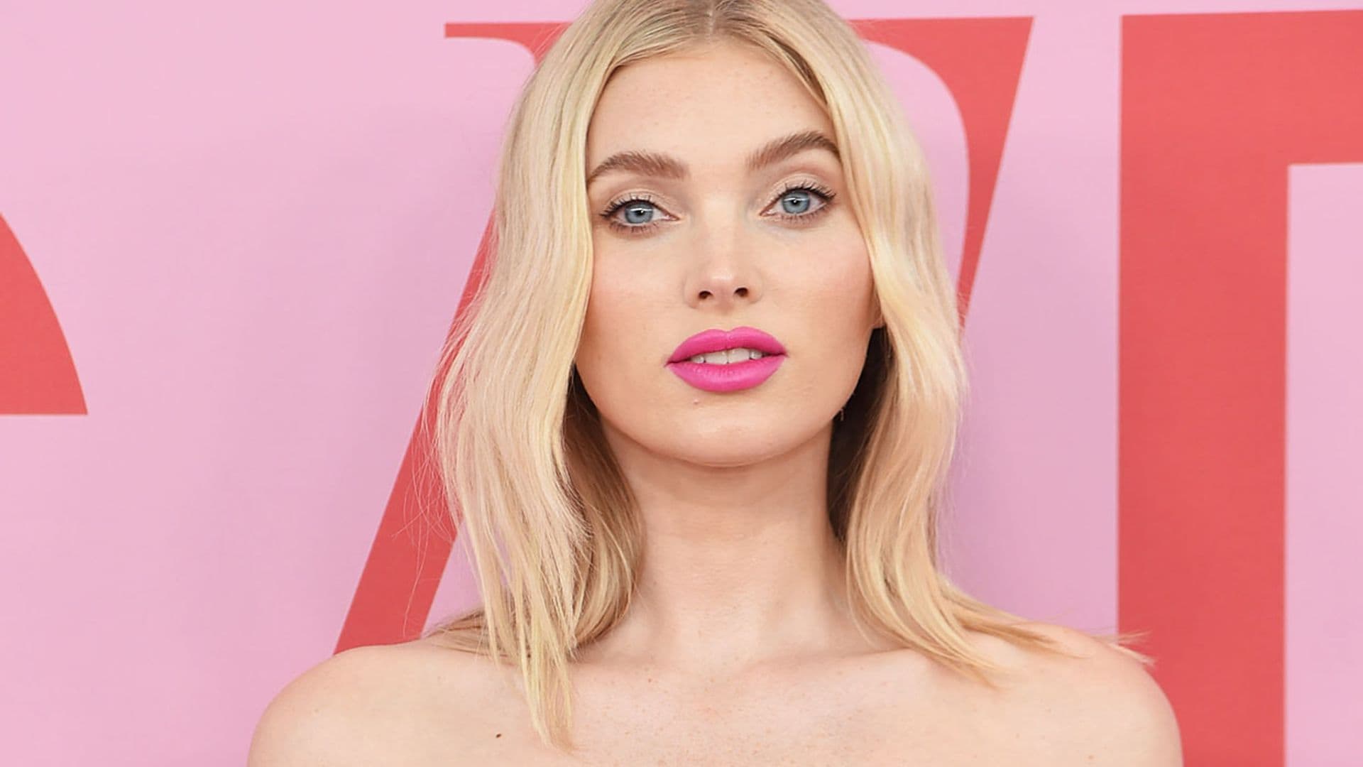 El reto de Elsa Hosk al recuperar embarazada un vestido de fiesta de 2019