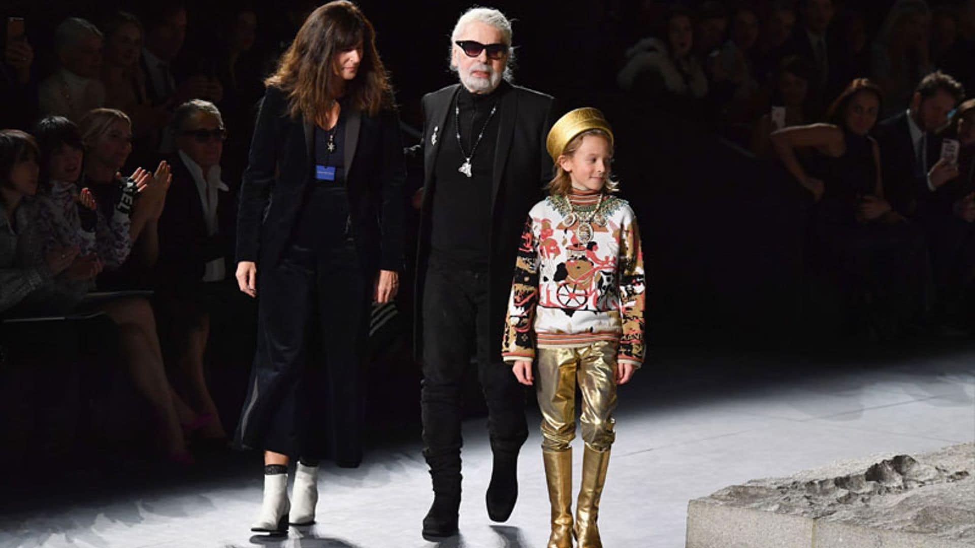 Una despedida en la pasarela: así fue la última aparición de Karl Lagerfeld