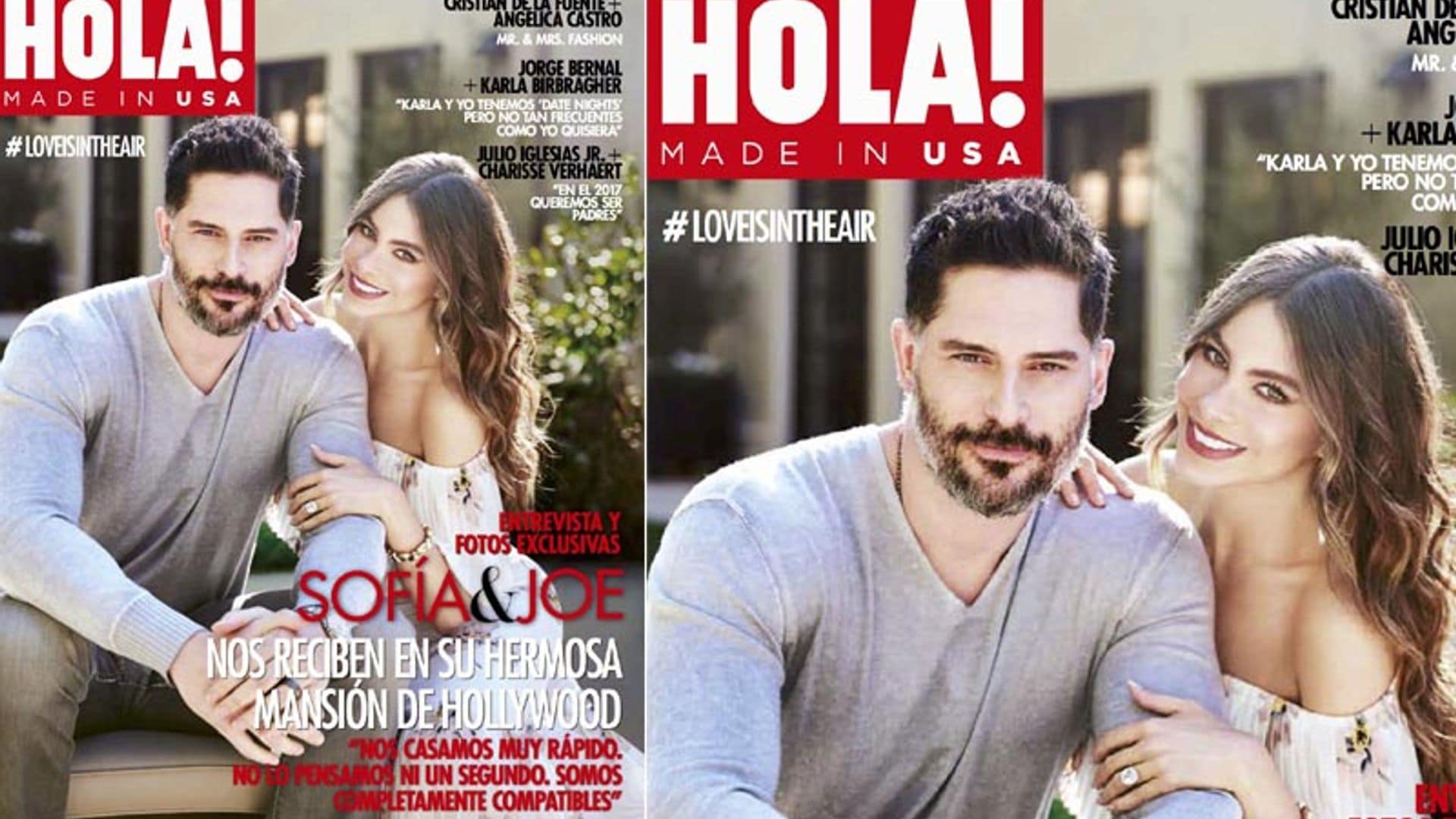 Exclusiva en HOLA! USA, Sofía Vergara y Joe Manganiello nos abren las puertas de su nueva casa y de su corazón