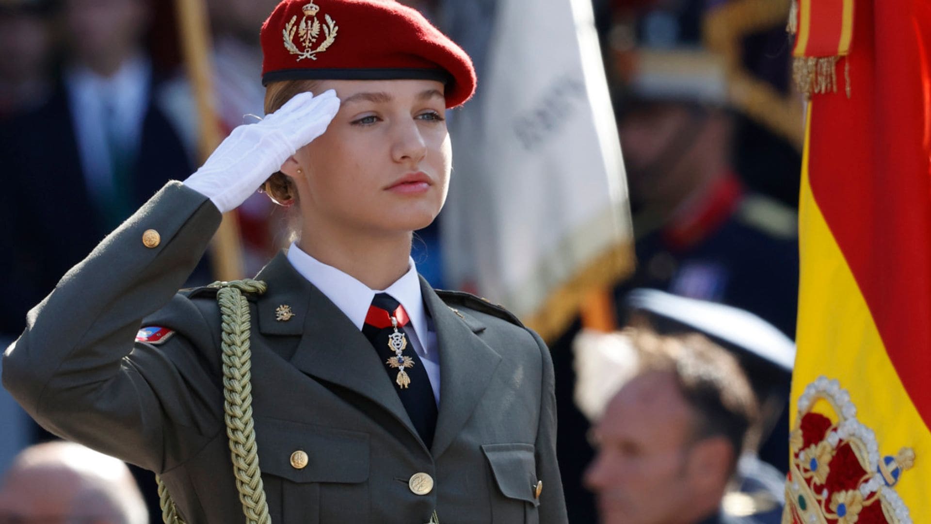 Los impecables pasos que la princesa de Asturias ha dado desde que ingresó en la Academia Militar de Zaragoza