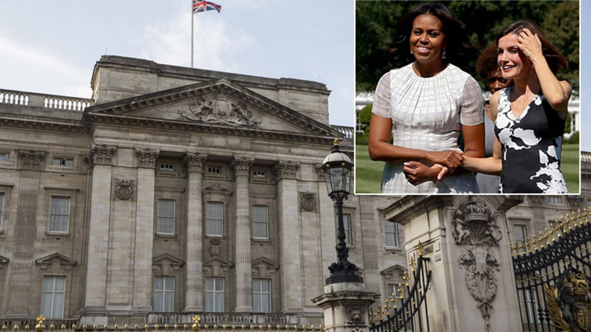 ¿Cómo es dormir en el Palacio de Buckingham? Doña Letizia no lo contó pero Michelle Obama sí