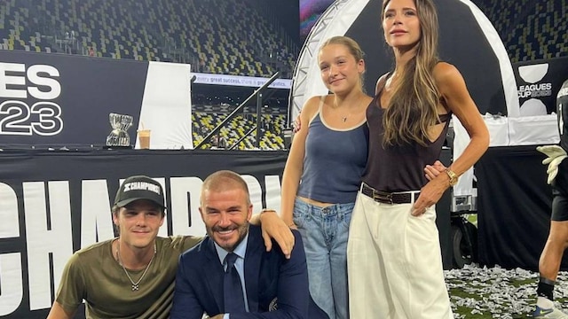 david beckham familia