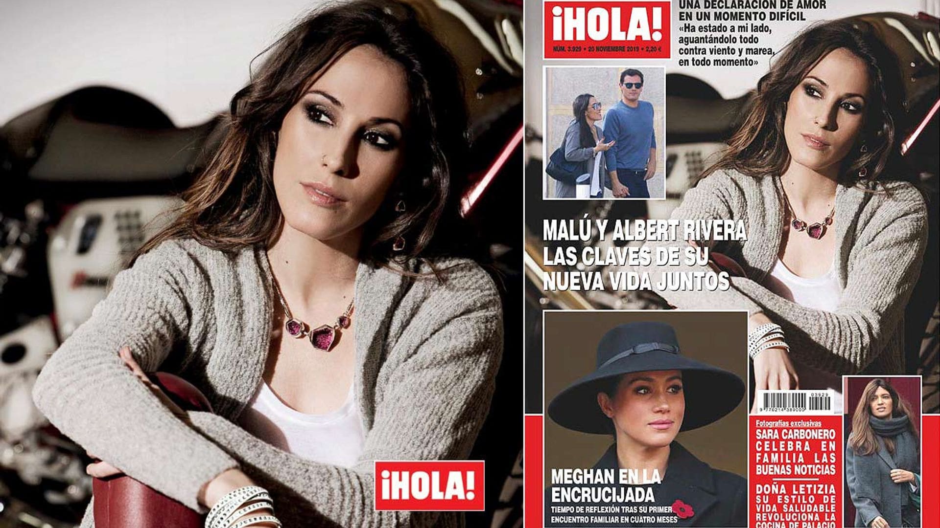 En ¡HOLA!: Malú y Albert Rivera, las claves de su nueva vida juntos