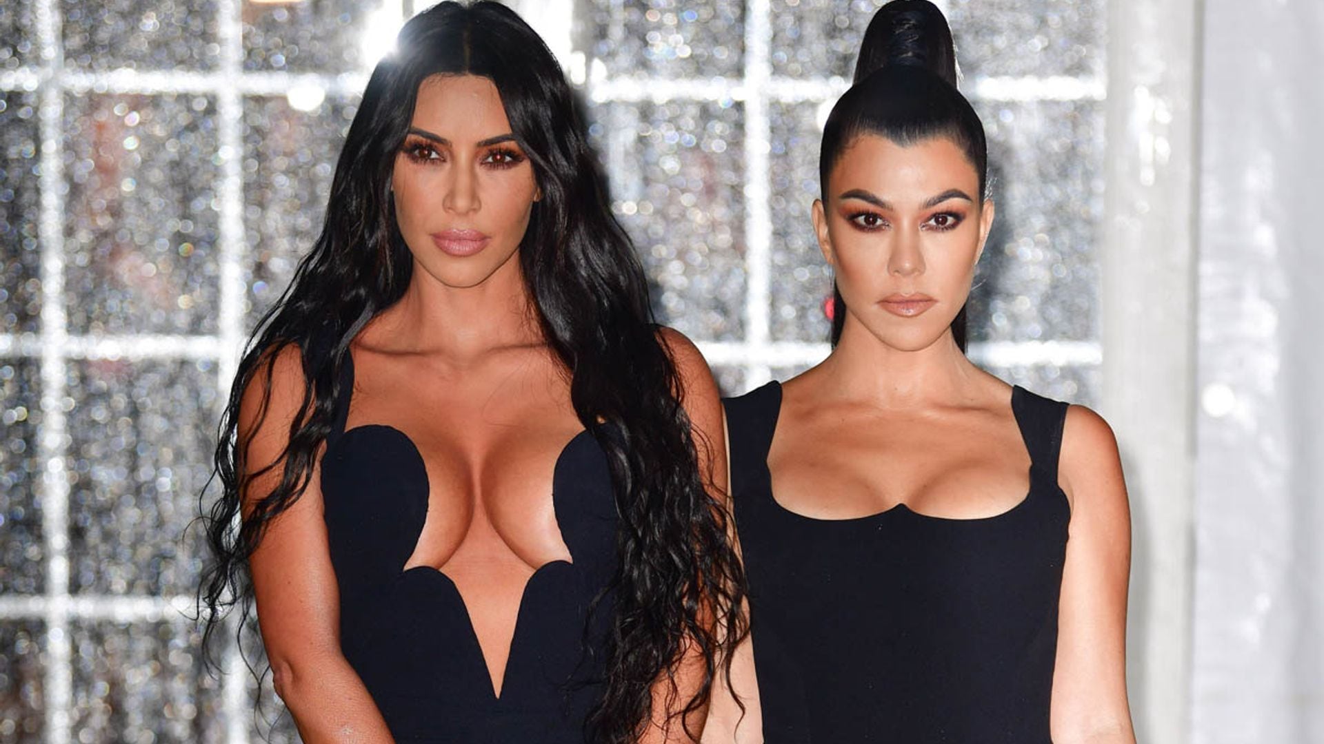 ¡Qué pequeñas! Kourtney y Kim Kardashian demuestran que siempre han sido las reinas de Halloween