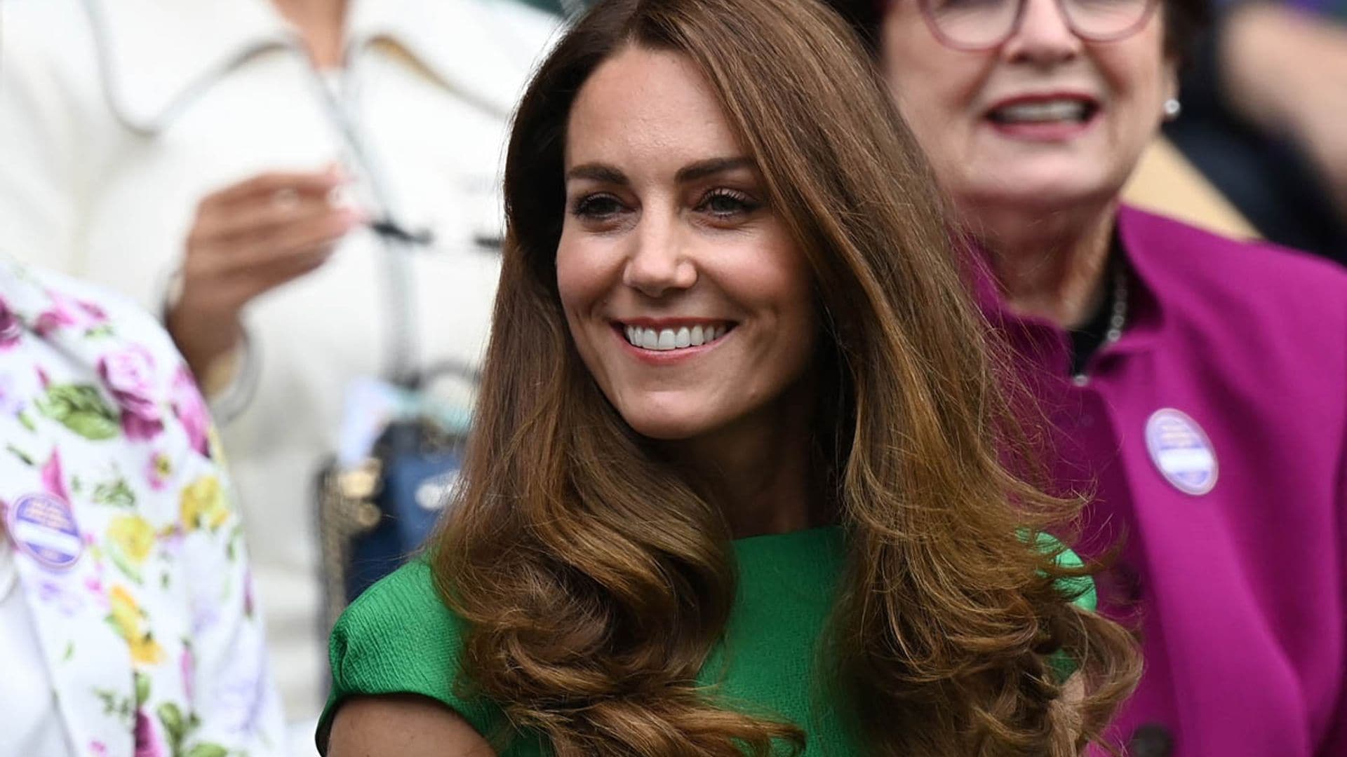 Kate Middleton estrena en Wimbledon un vestido verde que no es como los demás