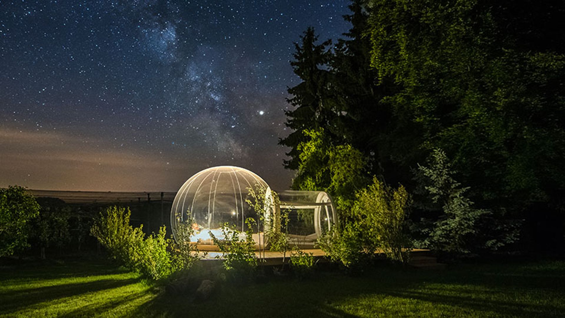 Duerme en un hotel de 5 millones de estrellas