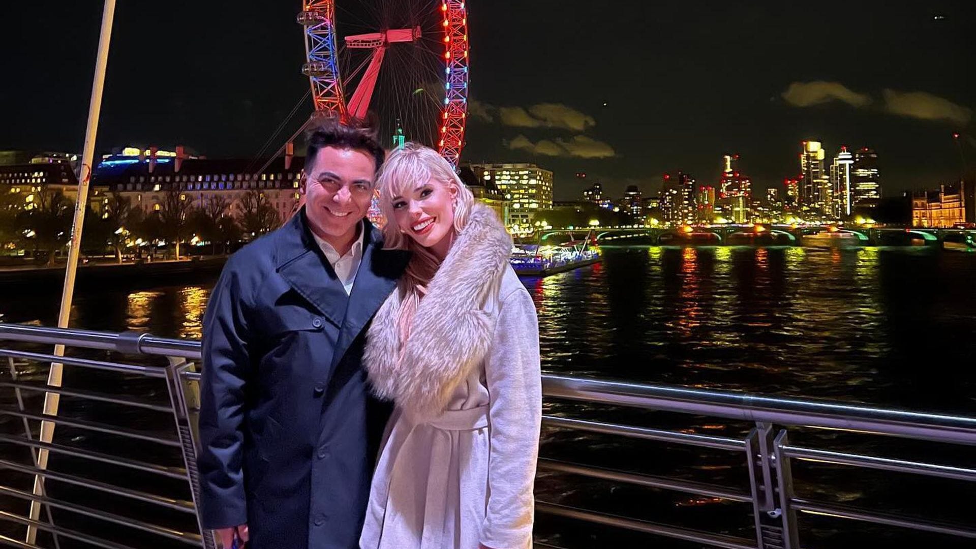 Desde Londres, Cristian Castro confirma que sigue enamorado y publica nuevas fotos con su novia