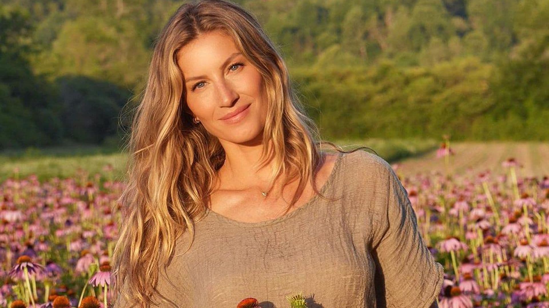 Giselle Bündchen recibe la primavera con un delicioso ‘mocktail’