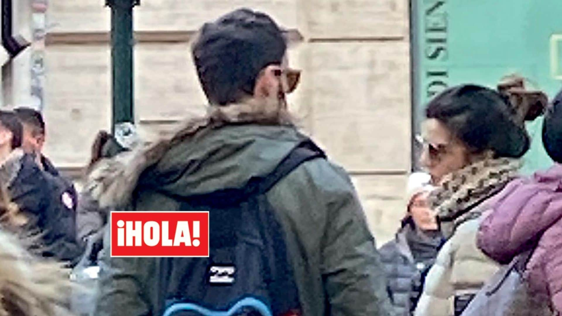 Exclusiva en ¡HOLA!, Clara Lago y Dani Rovira sorprendidos juntos, en Roma