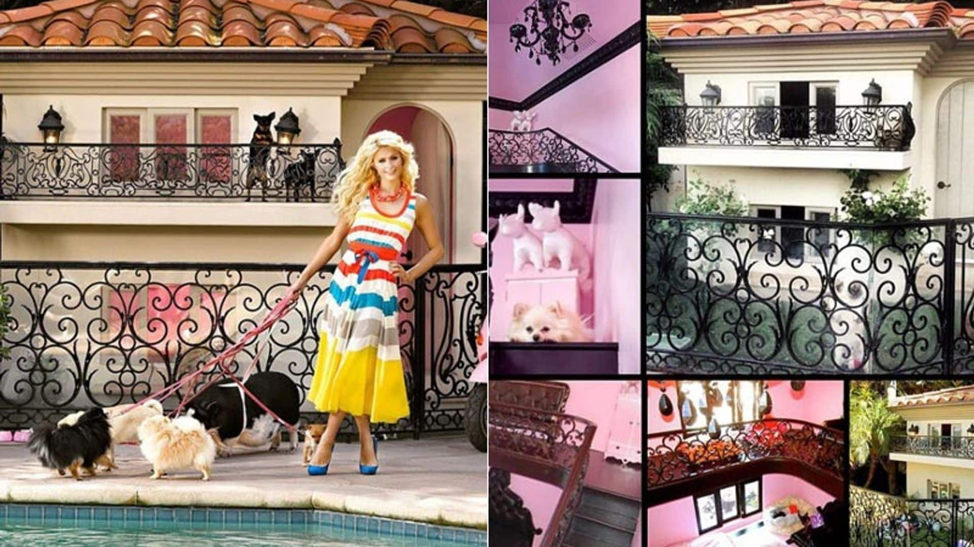 Ni te imaginas cómo es la espectacular mansión para perros de Paris Hilton