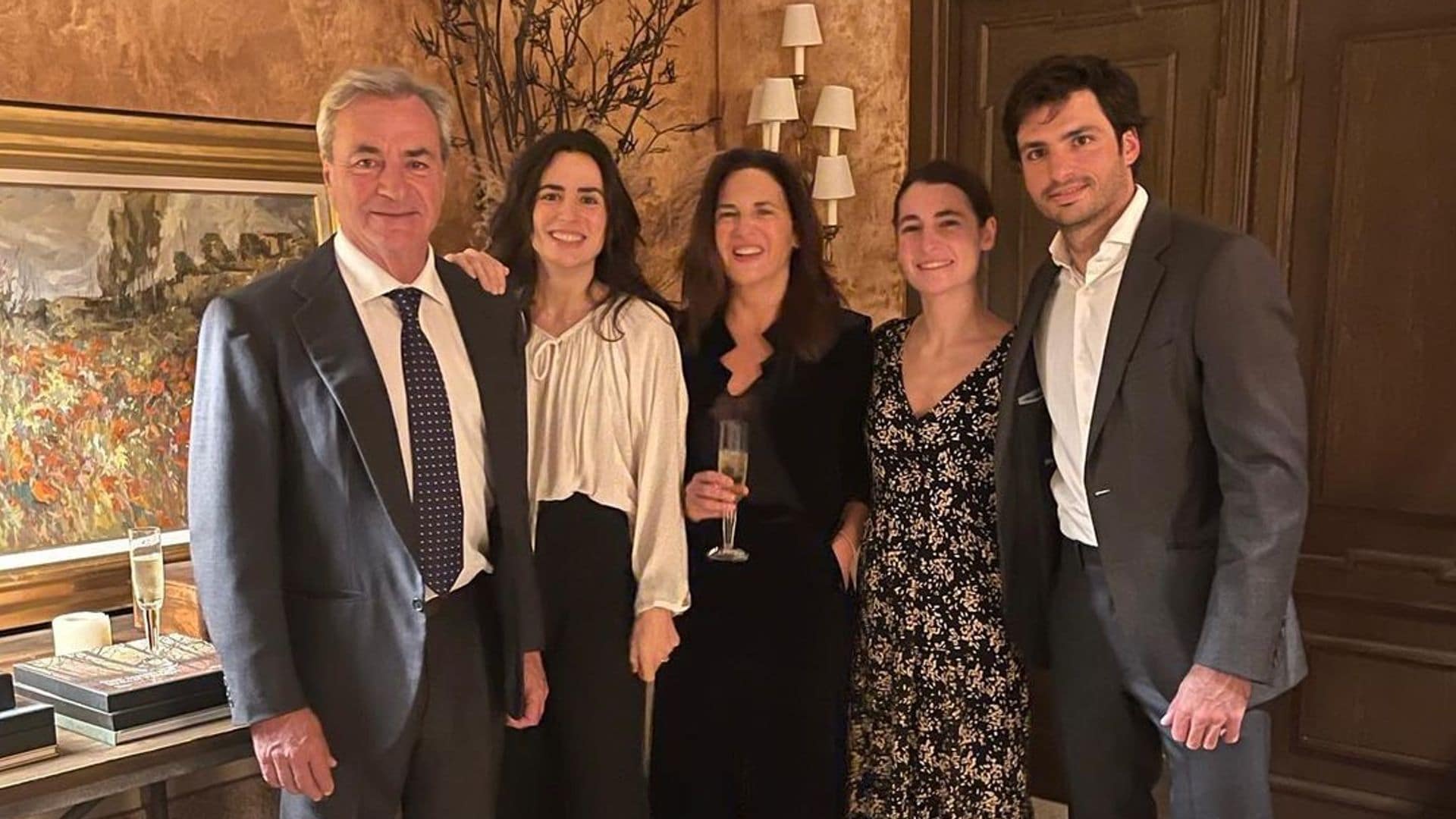 Así es Blanca, la hija mayor de Carlos Sainz que más se parece a él y que está a punto de casarse