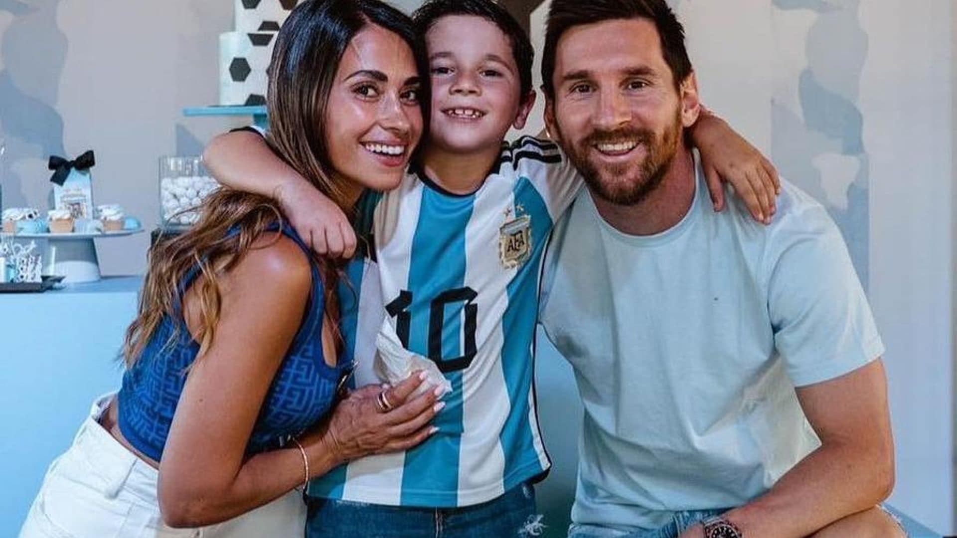 Antonela Roccuzzo celebra los 8 años de su hijo Mateo: ‘Te amamos infinito’