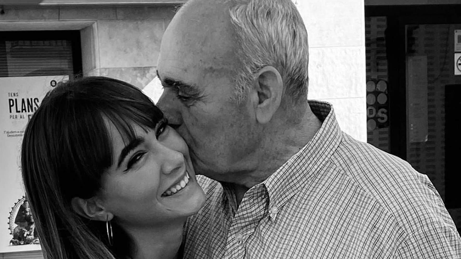 'Cuatro ángeles en el cielo', Aitana se despide de su abuelo fallecido